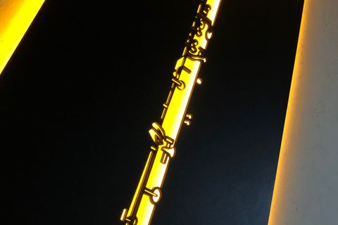 KLARNET V2 LED IŞIKLI TABLO