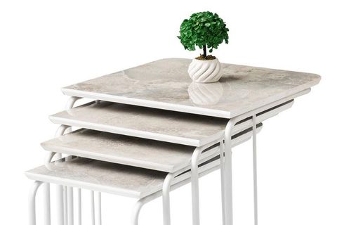 KONAK ZİGON SEHPA, BEYAZ, RAMBLA HG