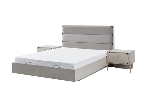 DELIGHT BAZASIZ KARYOLA, GRİ, 200X160