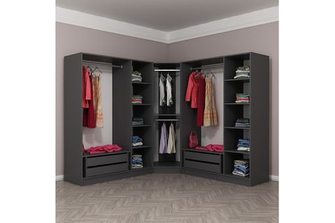 MİNAR KALE GARDIROP 7,  7 KAPAKLI,  DORE