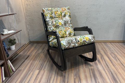 SALLANAN SANDALYE, RETRO YEŞİL, WENGE SİYAH