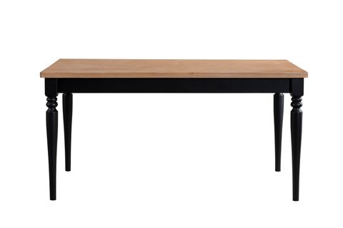 BLACK AHŞAP MASA TAKIMI, 140X80