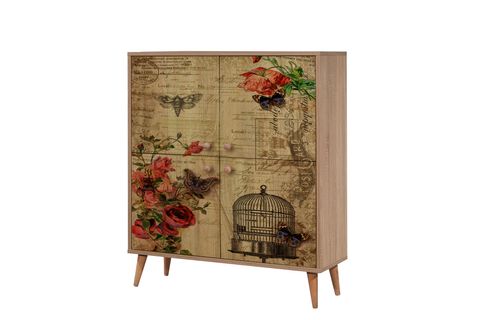 MULTİKABİN GARDEN AYAKKABILIK ANTRE TAKIMI, SONOMO TAŞ RENGİ