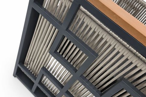 PUSULA METAL ÜÇLÜ OTURMA GRUBU, CAPPUCİNO