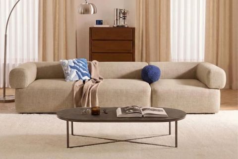 ALBA KETEN MODÜLER ÜÇLÜ KOLTUK, BEJ