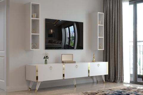 ARİS TV ÜNİTESİ, BEYAZ