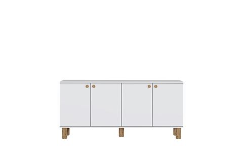 LAYA BOHEM AYAKLI ÇOK AMAÇLI DOLAP, KONSOL, 150 CM, BEYAZ