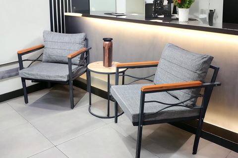RÜYA BAHÇE BALKON TAKIMI, 1+1, AÇIK GRİ