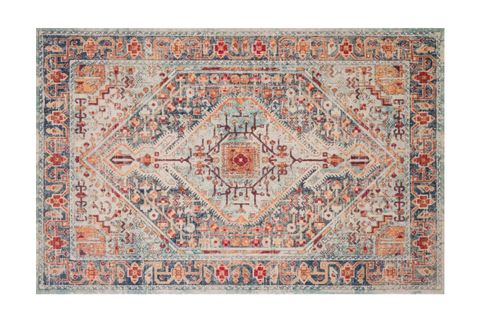 VİNTAGE HALI SOFT RENKLİ KİLİM MOTİFLİ DİJİTAL BASKILI HALI 160X230