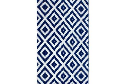 SARAY HALI ALA 012 MOZAİK DESEN LACİVERT MODERN HALI 120X170