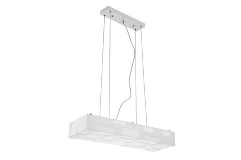 5654-3A STELLO DİKDÖRTGEN AVİZE, BEYAZ