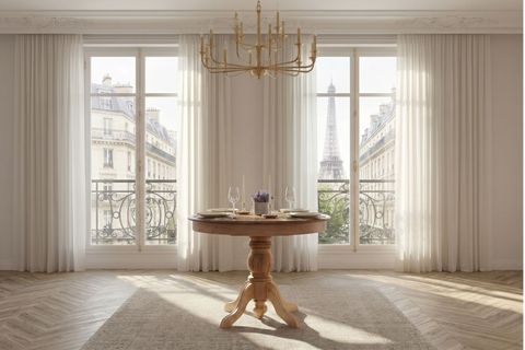 ROMA AHŞAP NATURAL AÇILIR MASA, 100X100