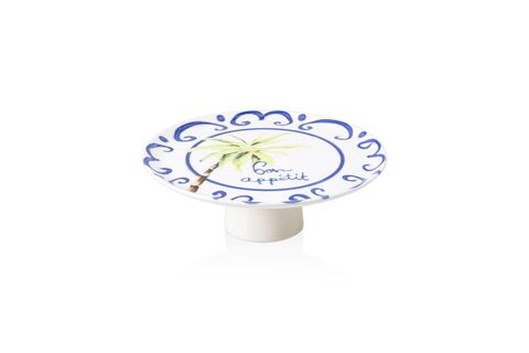 THE MİA PALMA AYAKLI SERVİS TABAĞI 10X30 CM