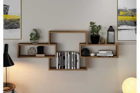 BASE DUVAR RAFI YERLİ CEVİZ