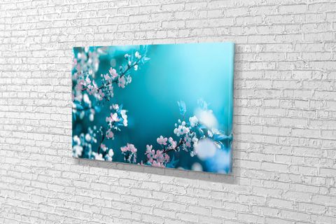 TABLO360 BADEM AĞACI ÇİÇEKLERİ KANVAS TABLO 50X75