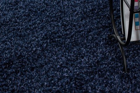 SHAGGY HALI, LACİVERT, 200X290