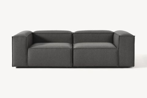 LENA İKİLİ KETEN KOLTUK, ANTRASİT