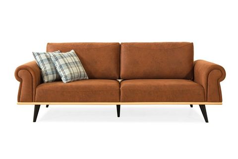 QUATTRO KOLTUK TAKIMI GRİ TURUNCU