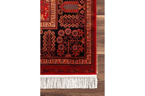 KOZA GÖRDES BORDO SALON HALISI A5722A, 100X300