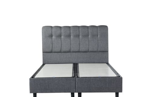 LUNA FORTE BAZA VE BAŞLIK SETİ, GRİ, 160X200