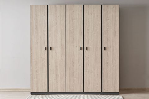 PANNA YATAK ODASI TAKIMI, BAZALI, 5 KAPAKLI