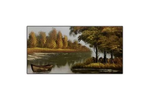 GÖL VE SANDAL ORİJİNAL YAĞLI BOYA TABLO