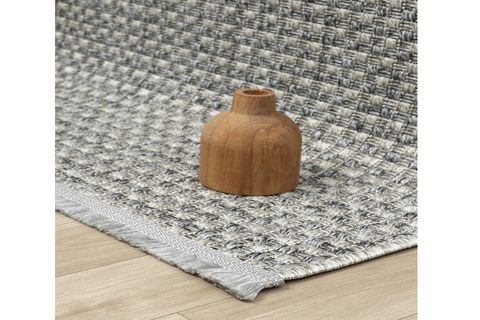 BONNA ANTİBAKTERİYEL JÜT HALI, GRİ 667 80X150 CM