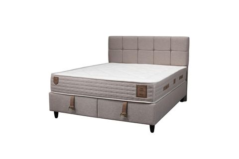 LORİN BAZA BAŞLIK YATAK SETİ, HASIR 160X200