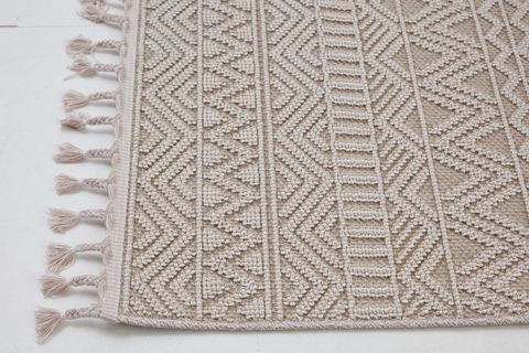 4K INFİNİTY COLLECTİON MODERN MAKİNE HALISI 14, BEİGE, 160X230 CM