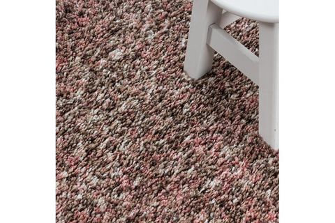 SHAGGY HALI, TÜYLÜ, PEMBE BEJ, 80X250