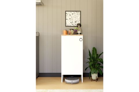 KABİ TEK KAPAKLI ÇOK AMAÇLI DOLAP, BEYAZ