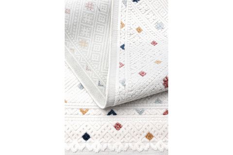 SAND KREM MULTİ TEMİZLENEBİLİR HALI, 65548A, 117X180