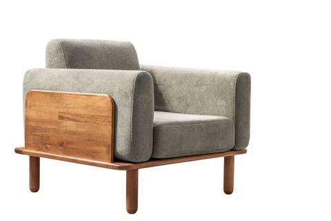 DİVA İSKANDİNAV CEVİZ BERJER, YEŞİL