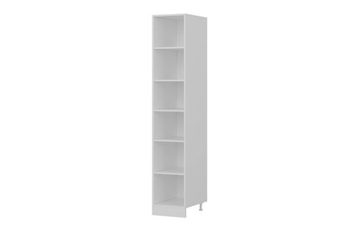 MİNAR 40 CM MUTFAK BOY DOLABI, BEYAZ ANTRASİT