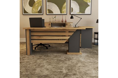 KALENDER DEKOR OPHİRA-1-3-4 OFİS BÜRO MASA TAKIMI, OPH04