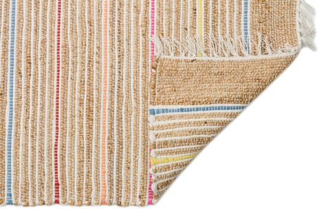 YUNİ JÜT HALI, 05, NATUREL MULTİ, 80X300
