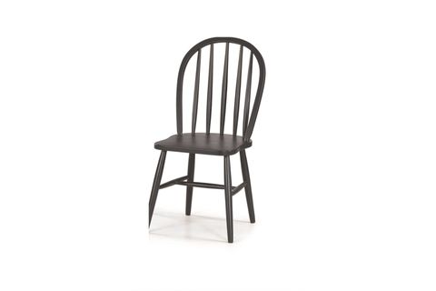 DAMLA SABİT MASA VE AMERİKAN SANDALYE TAKIMI, BEYAZ ANTRASİT, 125X80