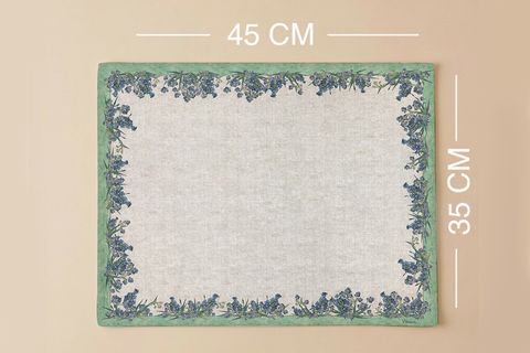 AQUA FLORA PAMUKLU DÖRT ADET AMERİKAN SERVİSİ