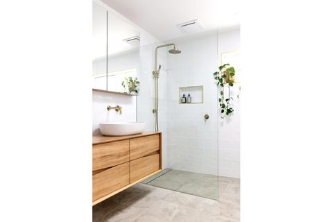 AHŞAP GEMİSİ BRACKEN BANYO DOLABI