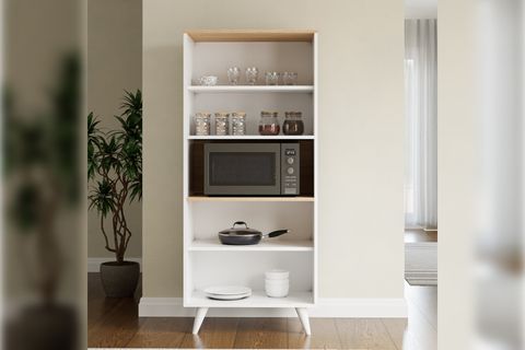 LAVO ÇOK AMAÇLI DOLAP, 4 KAPAKLI ORTA BÖLMELİ