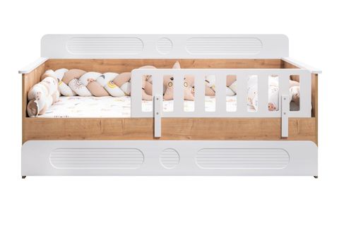 FLORA YAVRULU MONTESSORİ KARYOLA, CEVİZ