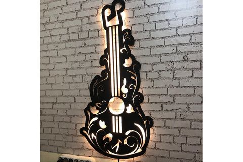 DEKORATİF GUİTAR PANO