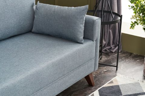 BELLA SOFT ÜÇLÜ KOLTUK, MAVİ