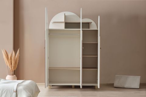 PETİTE GARDIROP, PEMBE, 3 KAPAKLI
