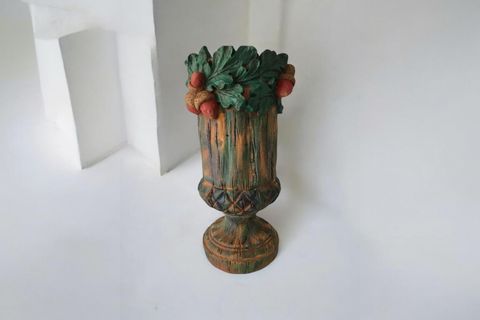 PALAMUT DETAYLI VAZO DEKORATİF OBJE