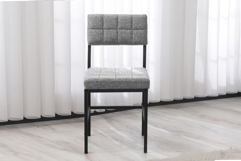 NOVA MUTFAK MASA TAKIMI, 2 SANDALYE, SİYAH, 70X70 CM, GRİ