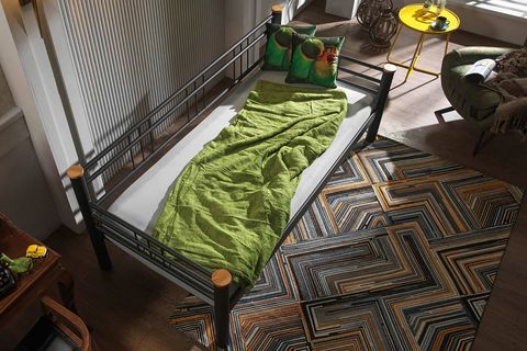 KAPPİS DAYBED METAL KARYOLA, SİYAH, 90X200