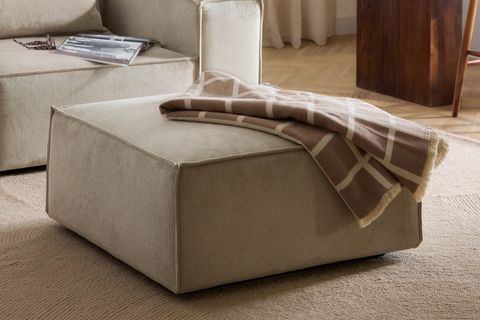 FRİD PUF MODÜL FİTİLLİ, KIRIK BEYAZ