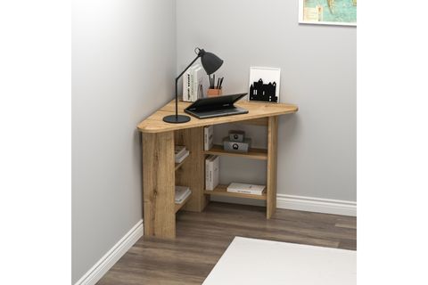 CORNER KÖŞE RAFLI ÇALIŞMA BİLGİSAYAR MASASI, SAFİRMEŞE