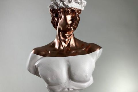 DAVID ROYAL COPPER POP ART DEKORATİF ROMA YUNAN HEYKELLERİ